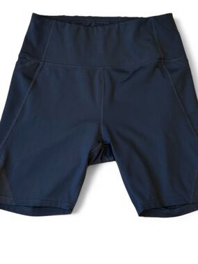 Downtown Motion Leggings Shorts L, with Supportive Waistband & Side Pockets NWOT